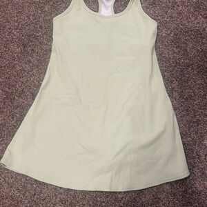 Light Green Sleeveless Dress